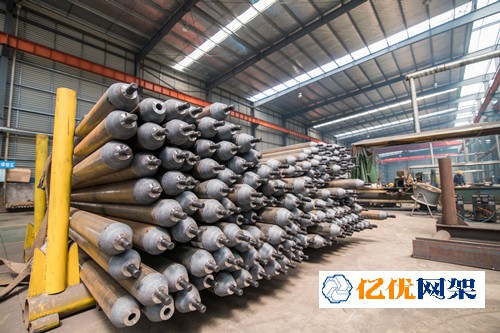 江都网架抛丸车间