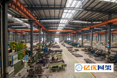 江都网架配件机加工车间